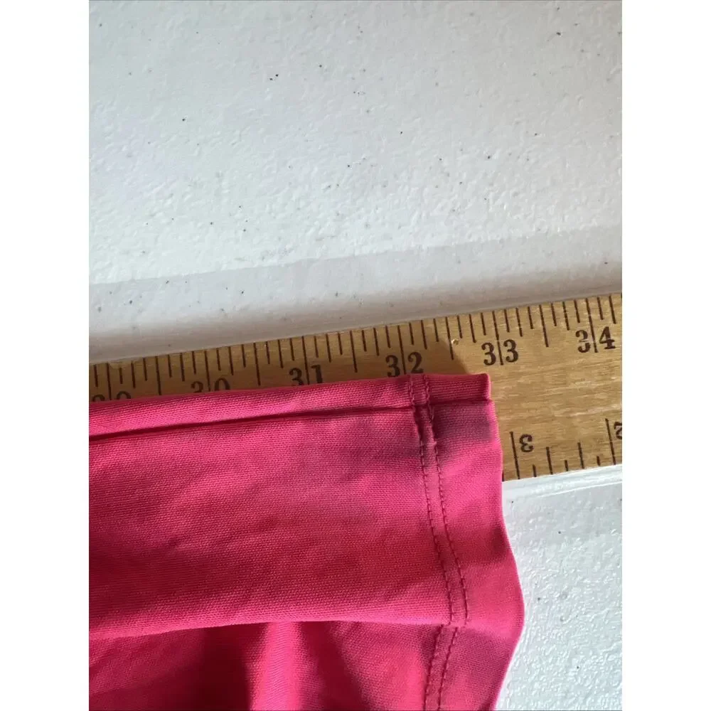 Trina Turk womens 14 Hot Pink V Neck romper Jumpsuit wide leg career modern NWT - Picture 10 of 12